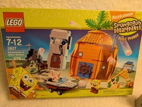 LEGO 3827 Adventures of SpongeBob SquarePants &ndash; 100% Complete! Open Box