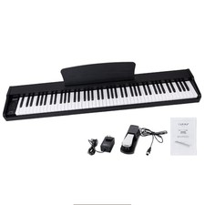 Carina 88-Key Digital Piano Wooden Design MIDI Compatible with Sustain Pedal
