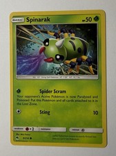 Spinarak 9/214 Common Lost Thunder Pokemon Lightly Played