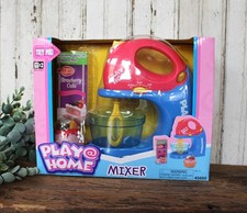 Play Home Mixer Toy Set Kids Kitchen Pretend Play Appliance Strawberry Cake NEW