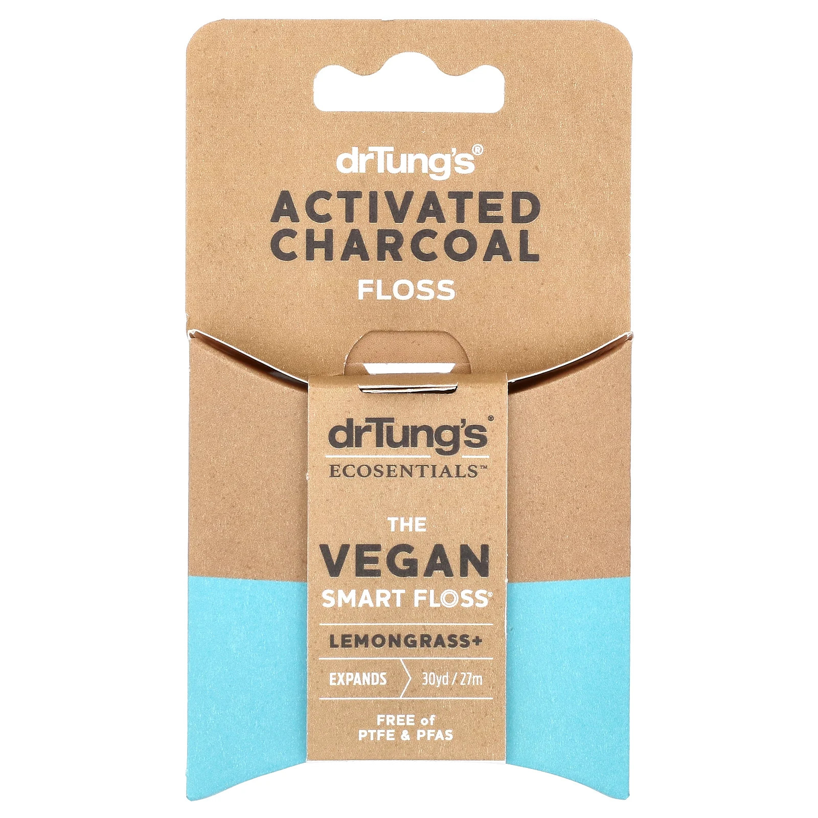 Ecosentials Веганская умная зубная нить Лемонграсс 30 ярдов 27 м 2190₽