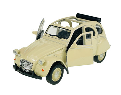 CITROEN 2CV(1966)　ベージュ　SOLID　箱あり CITROEN 2CV(1966) ベージュ SOLID 箱あり - メルカリ