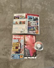 Grand Theft Auto: Vice City Stories Sony PSP Black Label w/Game+Case - Manual