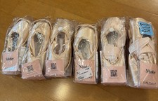 nikolay 3007 pro pointe shoes, size 5, width XXXX, S shank, 4 brand new, 2 Read