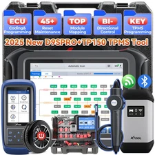XTOOL D9SPRO ECU Programming Diagnostic Scanner Key Programmer w/TPMS Function