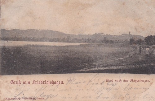 Alte Ansichtskarte Friedrichshagen 1898 Berlin