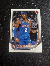 Shai Gilgeous-Alexander; Paper; 2025-26 Topps Bowman Basketball; #106; Thunder
