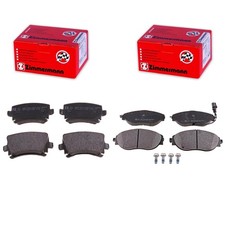 Zimmermann BREMSBELÄGE VORNE+HINTEN passend für VW PASSAT SHARAN SEAT ALHAMBRA