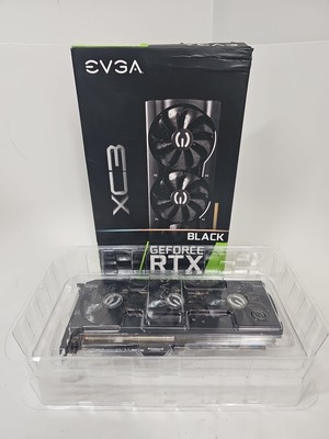 EVGA GeForce RTX 3070 XC3 8GB GDDR6 Gaming 08G-P5-3751-KL Black