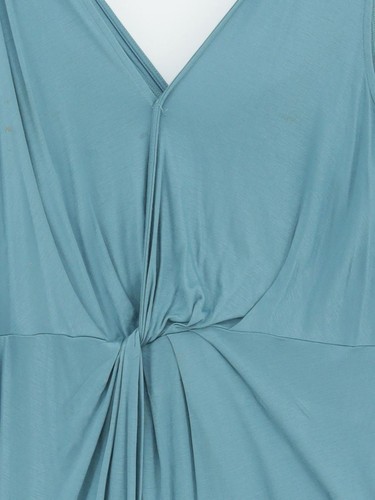 Reiss Damen Midikleid UK 12 Blau 100% Viskose Trägerkleid - Bild 3 von 5