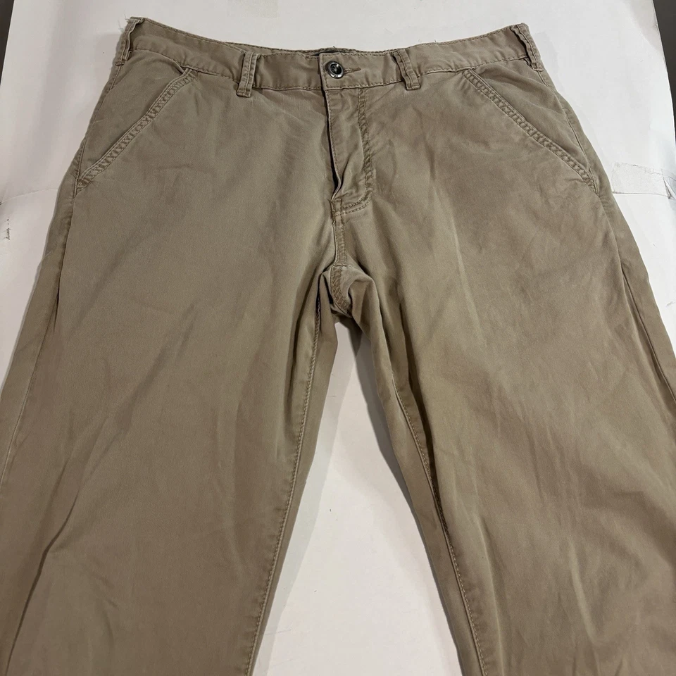 Buckle BKE Jake Straight Leg Chino Pants Men's 32R 32x32 Stretch Dark Khaki - Image 4 of 4