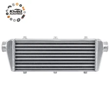 Aluminum Universal Turbo Intercooler 2.2" OD Front Mount 23.5"x8.3"x2.7" Turbo