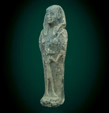 Authentic Ancient Egyptian Ushabti Statue – Rare Shabti Figurine Pharaonic BC