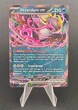 Pokemon Fezandipiti ex 38/64 Scarlet & Violet Shrouded Fable Flip The Script
