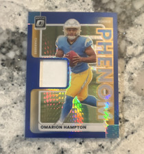 2025 Panini Donruss Optic Rookie Phenoms Omarion Hampton Chargers Patch 