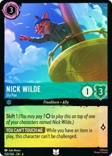 Lorcana FOIL Nick Wilde - Sly Fox - Azurite Sea  150
