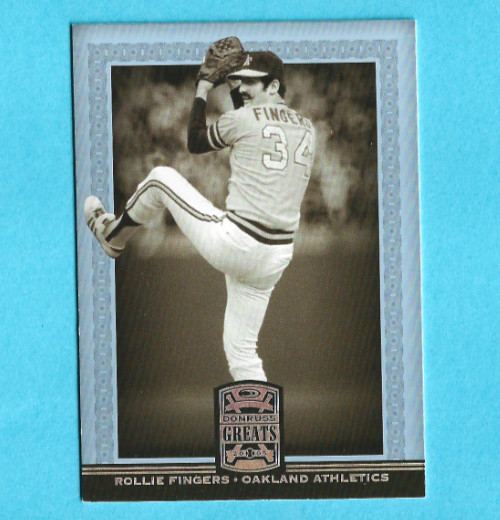 2005 Donruss Greats #72 Rollie Fingers Oakland Athletics