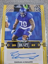 Darian Kinnard #BA-DK1 2022 Leaf Rookie Draft Autograph Gold  AB425