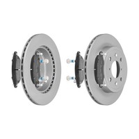 F.Becker Bremsscheiben Ø253MM + BremsbelÄGe Vorne FÜR Opel Agila (A) Mk I