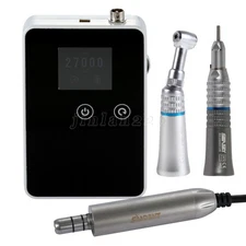 Dental Portable Electric Polish Micro Motor / Straight Handpiece Contra Angle