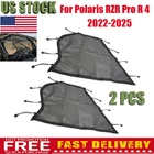 For Polaris RZR Pro R 4 Rear Mesh Window Nets Safety Block Mud Branche Sun Shade