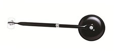49704, 5" Round CJ2A, CJ3A, CJ3B, CJ5, CJ6" , Black, 1 Count Pack of 1