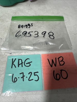 #ad Briggs amp; Stratton OEM 695398 Gasket Exhaust $6.07