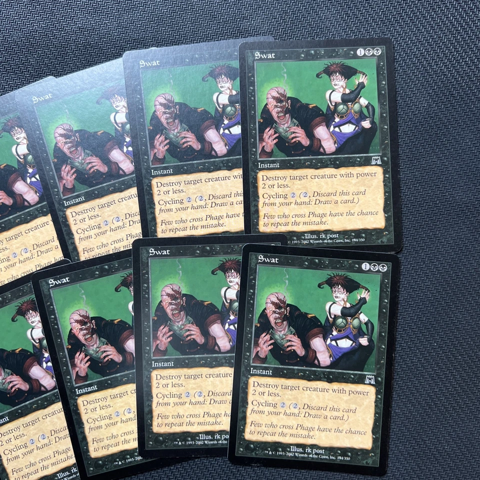 Swat Onslaught Magic The Gathering Mtg Playset Black Card 8 - Image 2 of 4