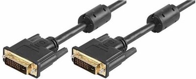 PRO SIGNAL - DVI Male to Male Lead, 5m Black