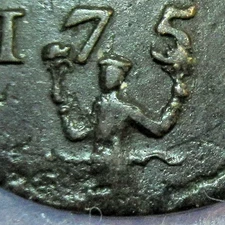 Certificate of Authenticity 1751 New York Penny Colonial Copper Cent Gelderland