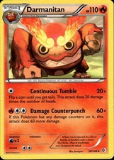 Darmanitan Uncommon Boundaries Crossed 28/149 Fire Pokemon Card