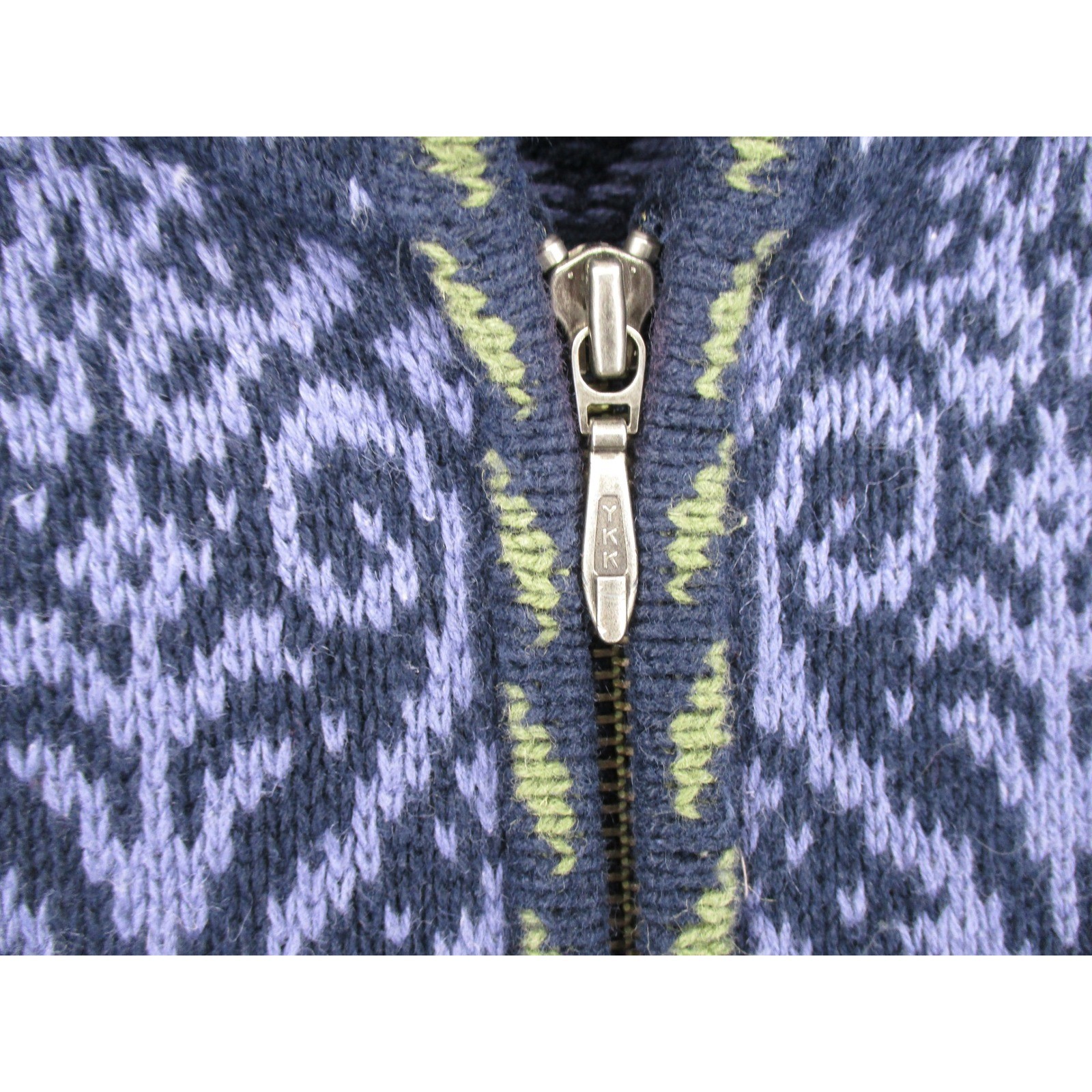 Nomadic Traders Sweater Small Full Zip Chunky Kni… - image 7