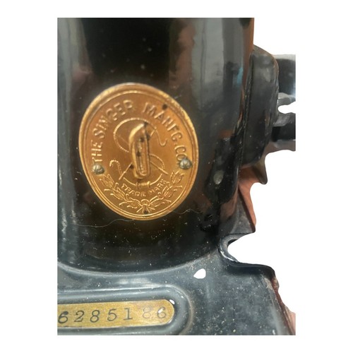 Singer Sewing Machine Antique Vintage1928 Y628518 Collectable Display Hand Crank - Picture 12 of 16