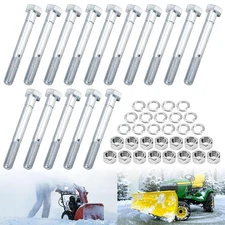 10-SNOWBLOWER B2781 SHEAR BOLTS 5/16"X 2-1/2" GR5 FOR KUBOTA # 70060-01337 PIN W