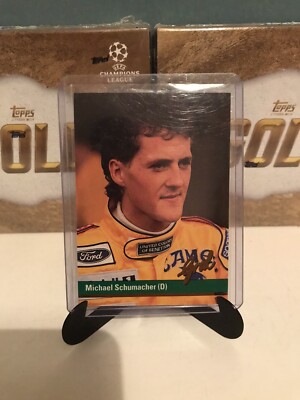 H 1992 Grid Formel 1 One Rookie RC Karte # 51 Michael Schumacher Ziege NEUWERTIG    