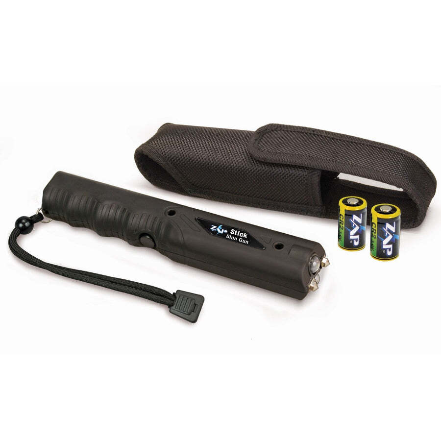 PS Products Pszapstk800fblk Zap 800000 Volt Stun Gun Flashlight