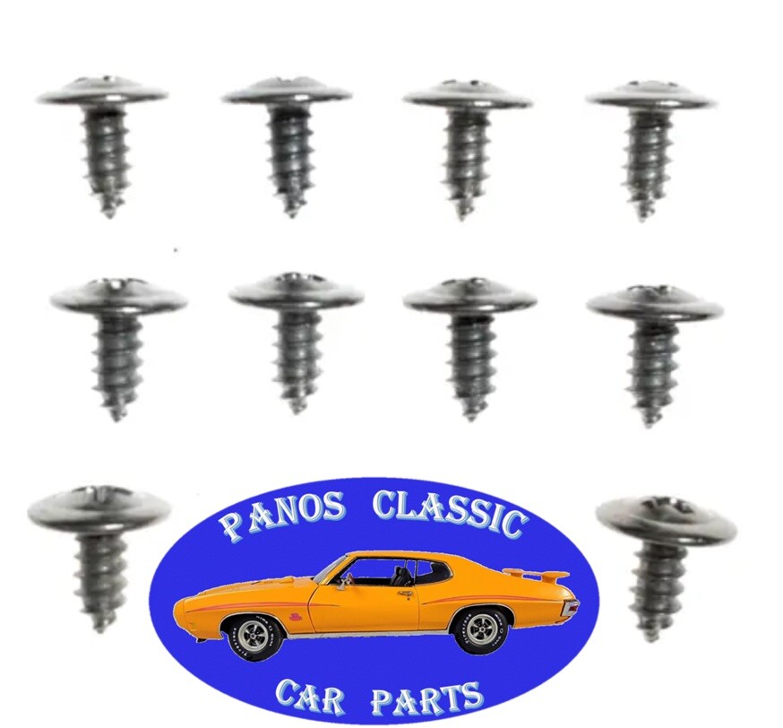 GM Dash Interior Console Door Panel Phillips Head Tap Screw #8 x 3/8" 10pcs 122