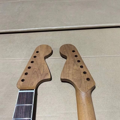 Hágalo usted mismo 24 " Cabeza Grande Arce Tostado Guitarra Eléctrica Cuello Palo de Rosa para Jaguar/Mustang - Imagen 2 de 4
