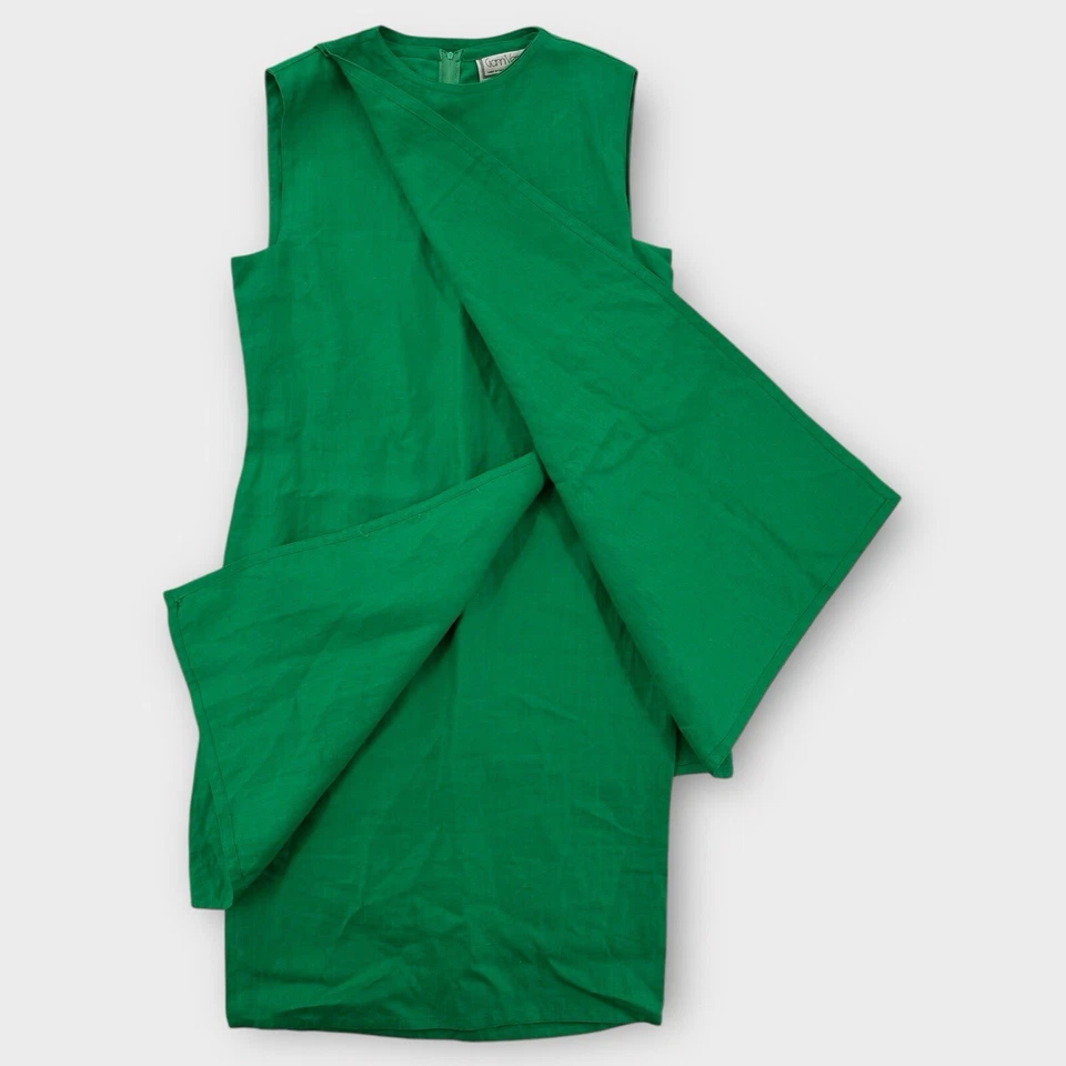 RARO VINTAGE Vestido Gianni Versace Mujer 42 Funda Envolvente En Capas En Niveles Italia Foto 2 de 4