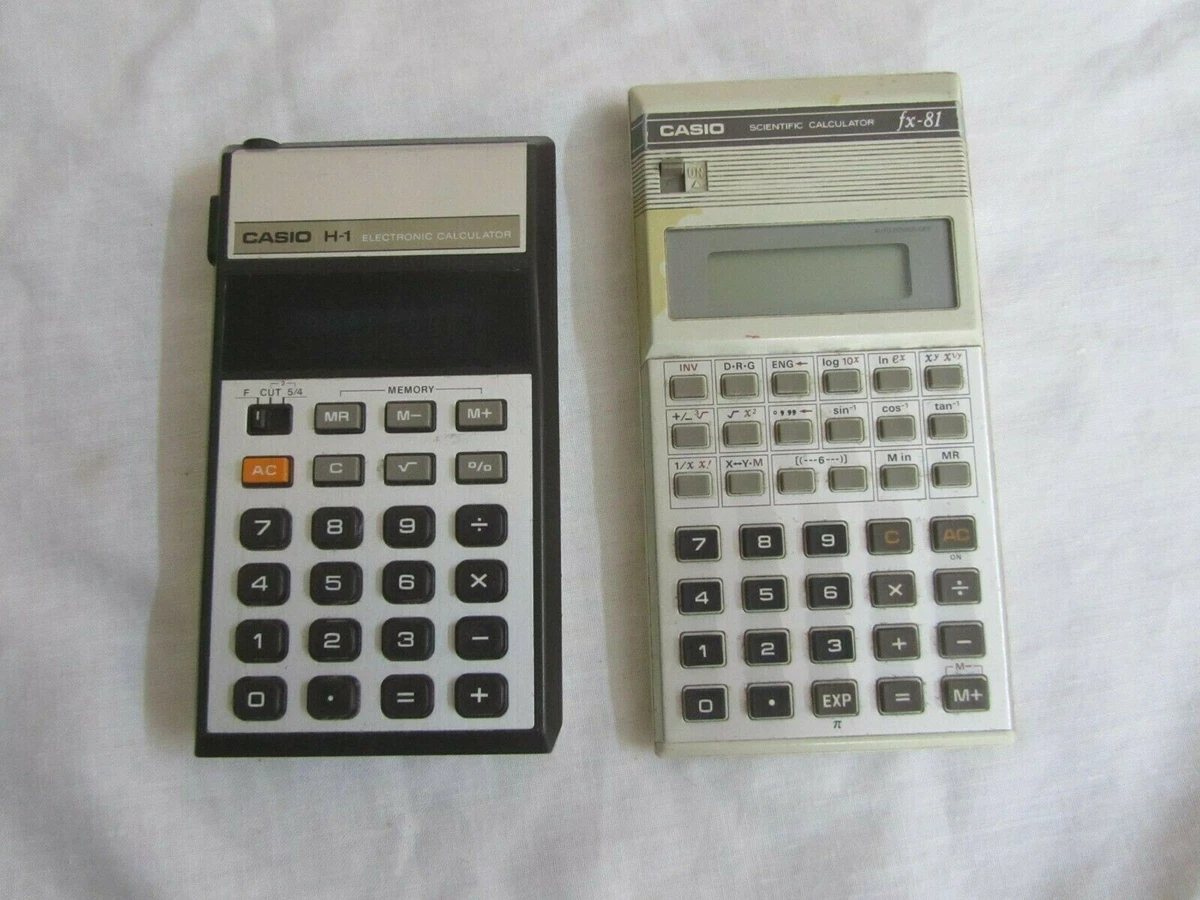 Casio fx top 81 calculator