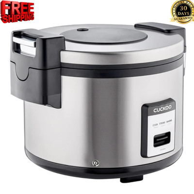 CUCKOO 30-Cup Commercial Rice Cooker, Nonstick Pot, High-Volume Capacity, Easy C