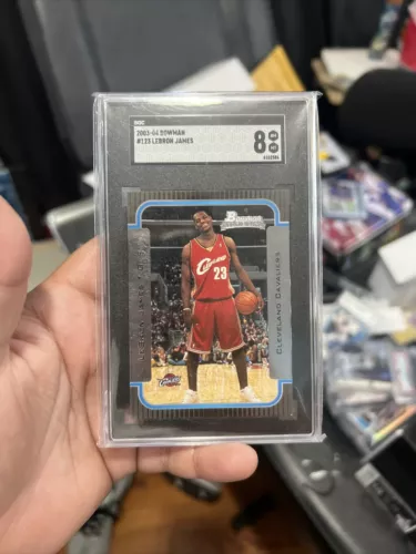 Lebron James Bowman 2003-2004 03-04 #123 Sgc 8 Sgc8 Rc Rookie cavs GOAT lakers