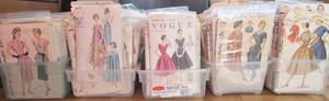Lot-of-190-Vintage-Sewing-Patterns-1940-039-s-1950-039-s-Vogue-Simplicity-McCalls