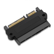 SAS to SATA 22pin Converter SFF-8482 HDD RAID Hard Drive Data Power Flat Adapter