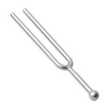 Silver Metal Tuning Fork - C 523 Hz Guitar Tuning Fork for Violin Piano