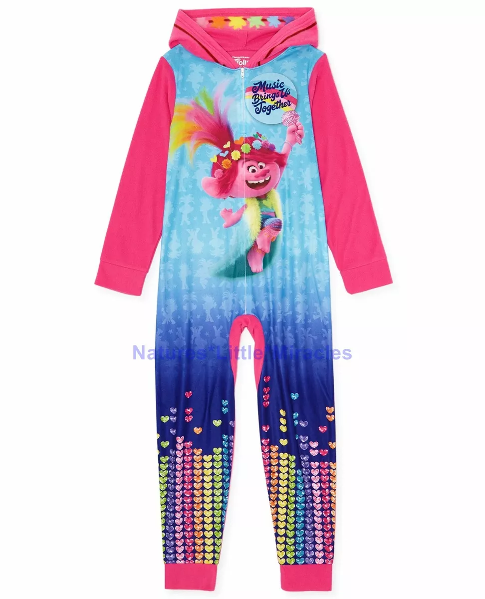 LOL Surprise Doll Girls One Piece Pajamas Size 4 - 10 Union Suit