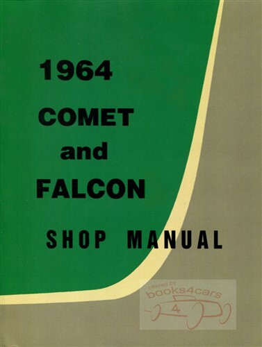 FALCON 1964 MANUAL FORD SERVICE REPAIR SHOP RESTORATION BOOK - Picture 1 of 1