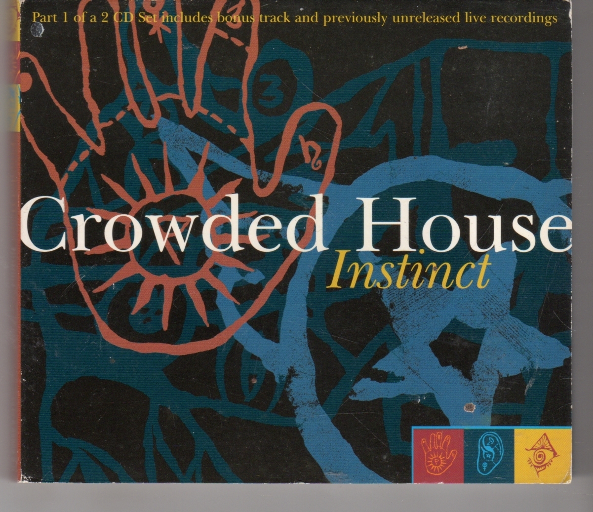 (HI935) Crowded House, Instinct - 1996 CD