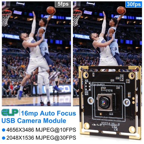 16MP Autofocus USB Camera Module IMX298 Sensor Mini UVC USB2.0 AF Video Webcam - 第 6/10 張圖片