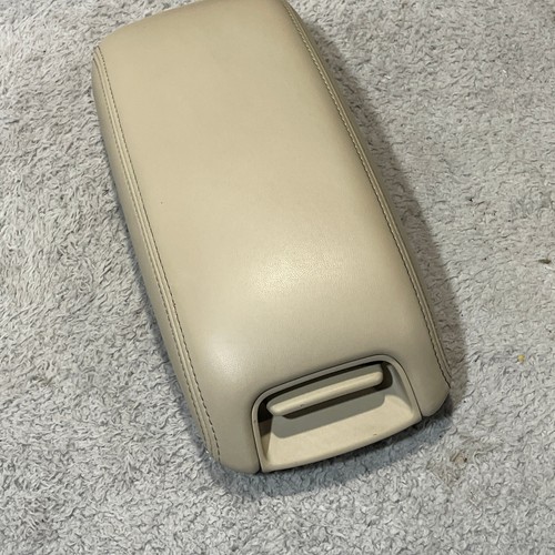 2011-2020 Dodge Journey Center Console Lid OEM Beige Leather Arm Rest - Picture 3 of 14
